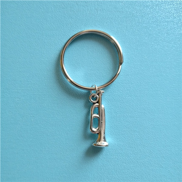 Trumpet Keychain, Cartoon Keychain, Friendship Keychain,Creative Music