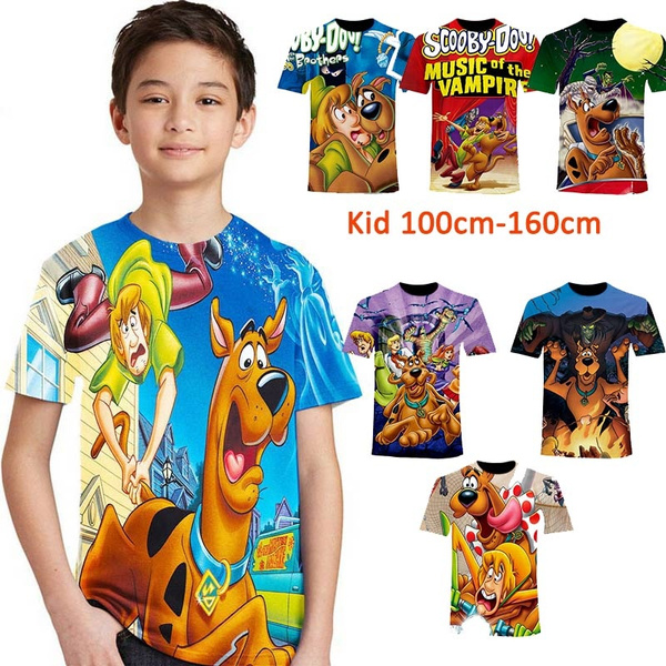 Boys scooby doo sales shirt