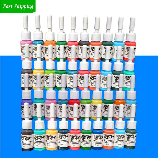 Solid Ink Professional 12 Color Tattoo Ink Set - 1 Ounce | eBay