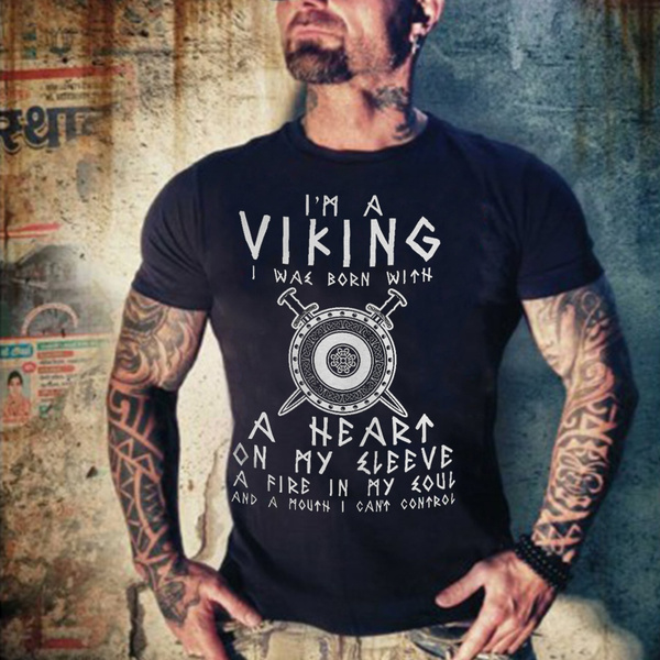 Viking T-Shirt - Funny T-Shirts | Wish
