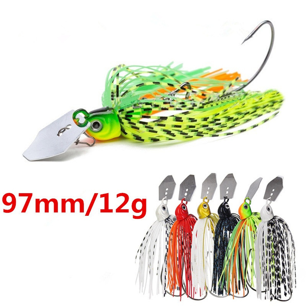 1Pcs Spinner Baits Fishing Lures 9Cm Spinnerbait Trout tection Environme Z8E8 