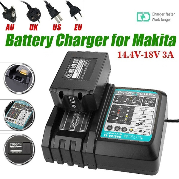 Makita DC18RC Chargeur à batterie 7.2V/18V
