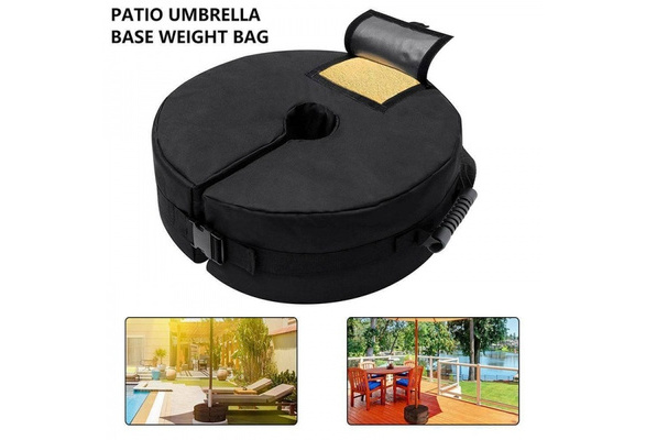 Umbrella Parasol Tent Base Stand Weights Bag Patio Garden Sunshade Sand Bags Wish