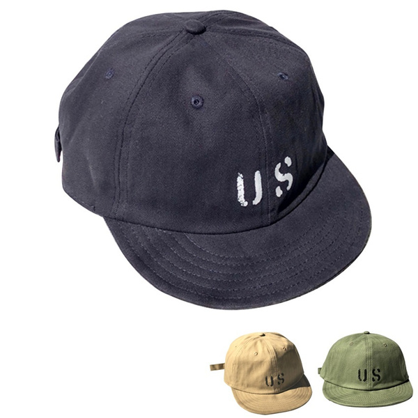 Short visor store baseball cap