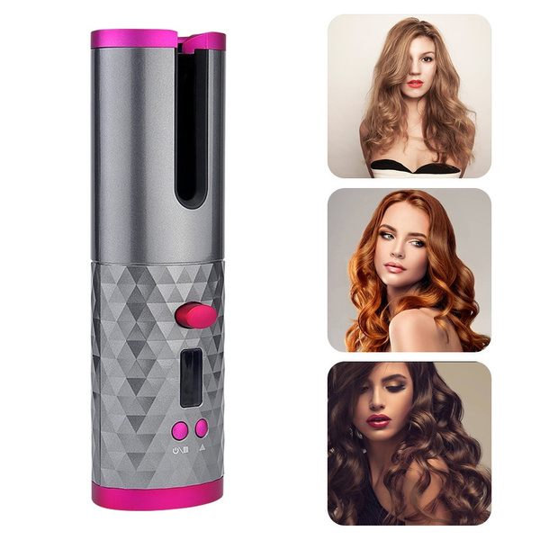 Wireless automatic hair curler multifunctional USB charging hair curler small and easy to carry automatic hair curler hair curler | Wish Wireless automatic hair curler multifunctional USB charging hair curler small and easy to carry automatic hair curler hair curler | Wish