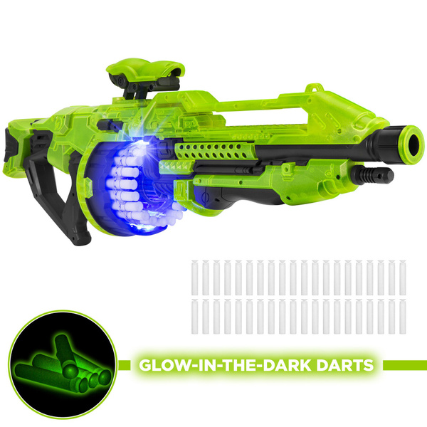 Glow in the dark cheap dart blaster