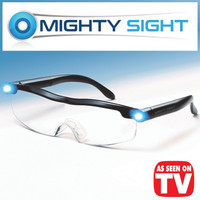 LED MAGNIFYING EYEGLASSES