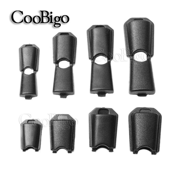 100pcs cord lock ends stopper clamp