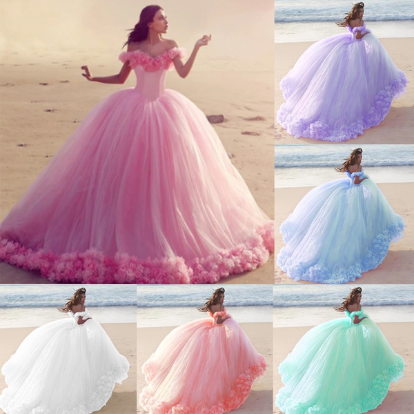 tulle beach dress