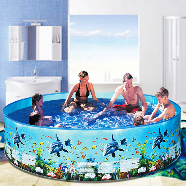 family inflatable pool