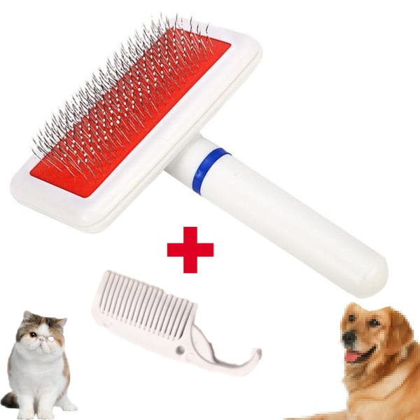 Dog Beauty Comb Cat Removal stainless steel pin Grooming Comb /Hair