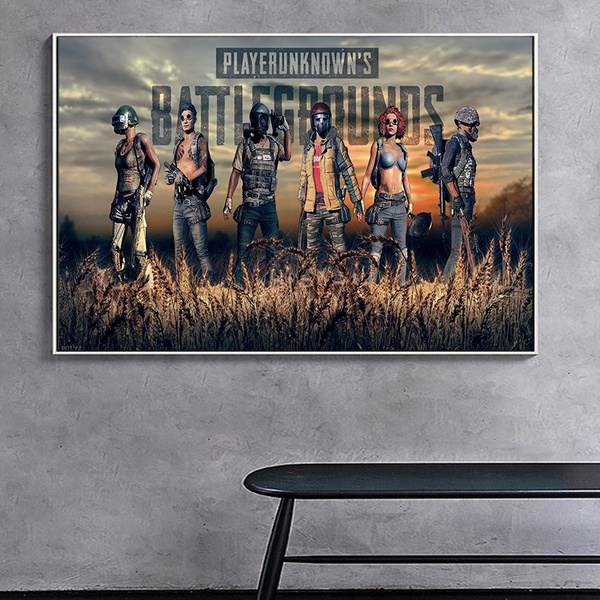 pubg new wallpaper posters and prints living room decor wall decorations  for home modern wall painting moderni canvas painting / No frame / | Wish