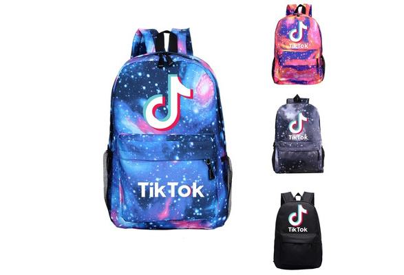 Twinkelen Gezamenlijke selectie Sociologie TIK TOK Starry Sky Backpack Student Backpack Teenager Boy Girl Laptop  Backpack Leisure Travel Bag | Wish