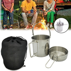 outdoorcookware, Steel, singlecampingpot, campingcooking