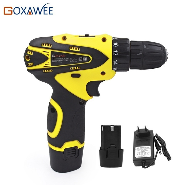 Cordless Drill Electric Screwdriver Rechargeable Small Hand Drill