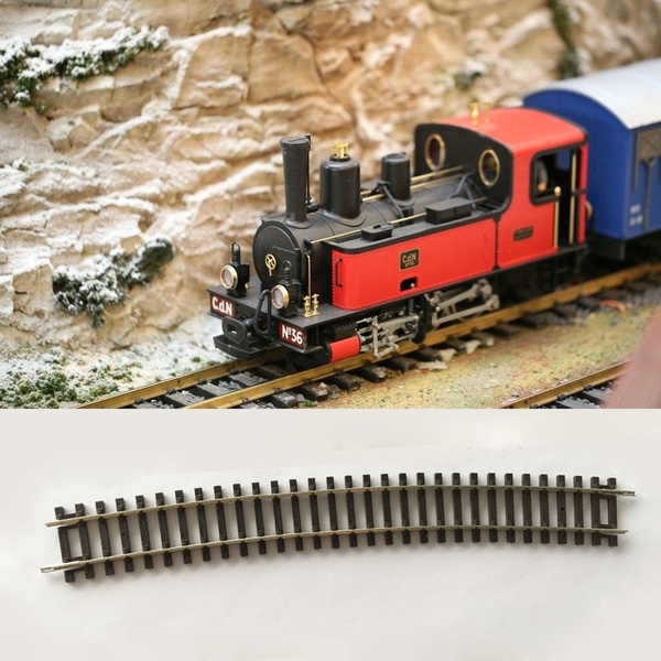 HO Scale Rail Railroad Layout Track Model General 1/87 Train Track Scene Game Model Train