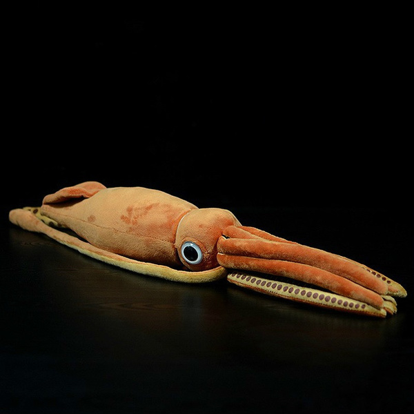 Cute King Squid Doll Simulation Cuttlefish Octopus Doll Sea Animal Plush  Toy Model Gifts | Wish