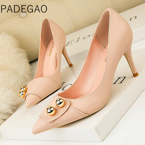 Womens Shoes 2020 High Heels Luxury Korean Fashion Casual Party