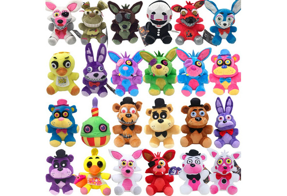 New 20cm FNAF Five Night's At Freddy Fox Plush Toy Stuffed Doll Childern  Student Home Decoration Kids Gift