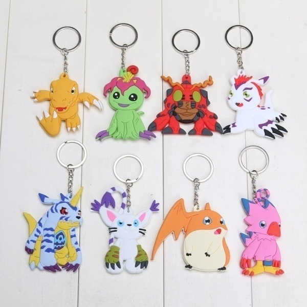 Anime Rubber Key Chain, Patamon Keychain