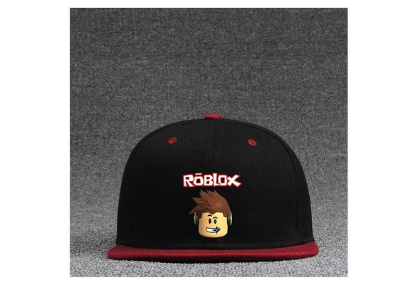 2020 New Kids Fashion Roblox Hiphop Cosplay Snapback Adjustable Baseball Hat Flat Cartoon Cap Wish - 2019 hot roblox games rock band symbol black pink skullies beanie knitted cotton hat cap cosplay costume unisex cool gift new from wisdom999 272