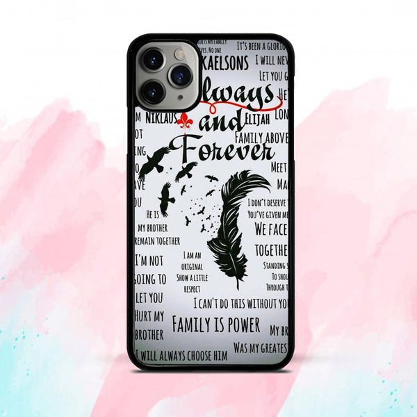 Always And Forever The Originals Hard Plastic Rubber Phone Case