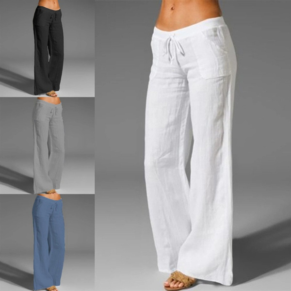 Cotton Yoga Pants —