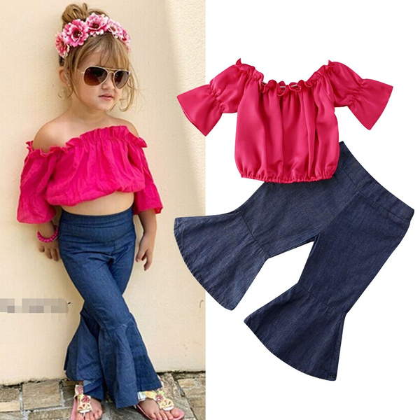 Off the shoulder discount tops for toddlers