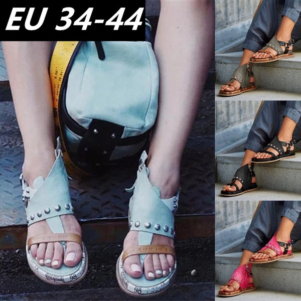 Summer New Casual Flat Bottom Sandal 