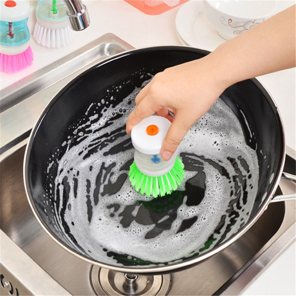 Household Kitchen Washing Liquid Dish Brush