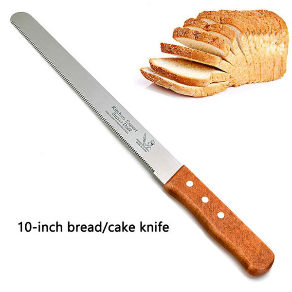 Blade Westernstyle Toast Cutting Serrated 10 Inch Cheese Bread Knife