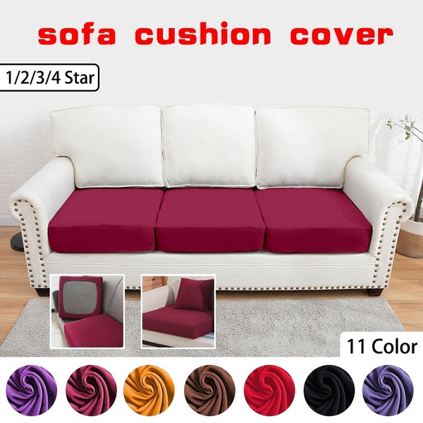 1 2 3 4 Seater Sofa Stretchy Seat Cushion Cover Couch Slip Covers Protector Fabric No Wish 1 2 3 4 Seater Sofa Stretchy Seat, 3 Seater Sofa Cushion Cover