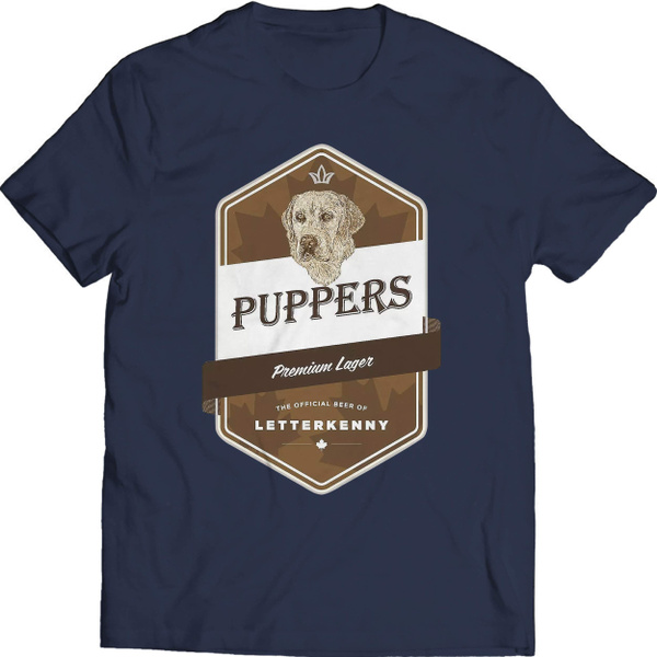 puppers beer t shirt