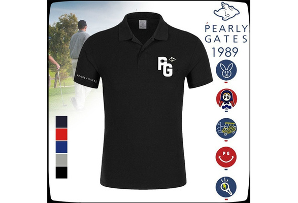 PEARLY GATES 2020 New Men Casual Cotton Polo Golf Mens Polo T 