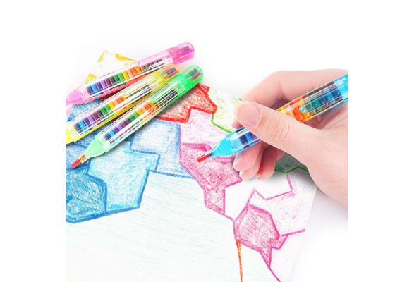 Cute Kawaii Crayons Oil 20 Colors/pcs Pastel Creative Colored Graffiti Pen for 