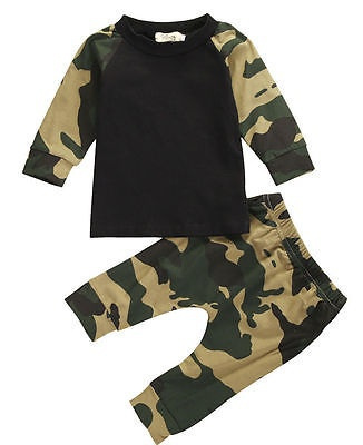 baby boy camouflage outfits