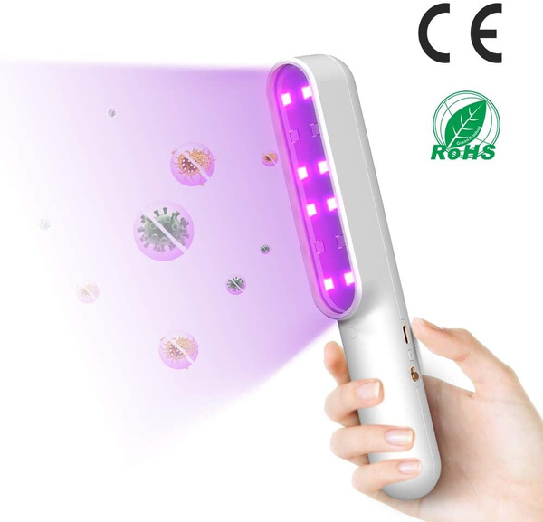 Ultraviolet Disinfection Lamp UV Wand Light,Rechargeable by USB,Portable for Travel Hotel Home Office Use Ultraviolet Disinfection Lamp UV Wand Light,Rechargeable by USB,Portable for Travel Hotel Home Office Use