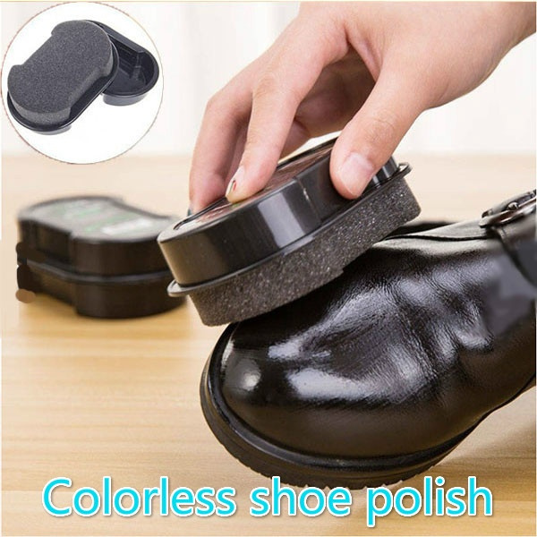 Leather Shoe Cleaning Brush Sponge Shoe 