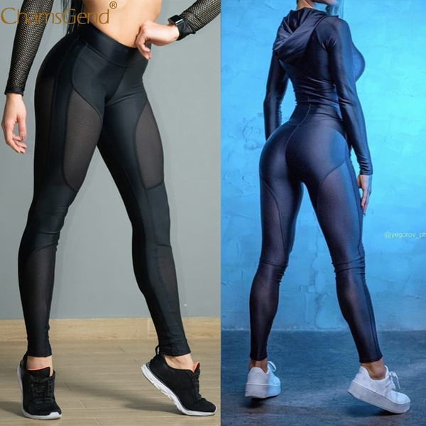 Nuevos pantalones de Yoga mallas de gimnasio para mujer Fitness entrenamiento ajustado ropa mallas para fitness Scrunch Butt jogging señoras Wish
