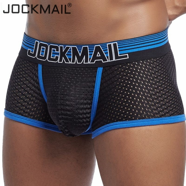 Men Underwear Boxer Soft and Breathable Hollow-out Mesh Boxershorts Men  Underpants Cueca Man Panties Mens Trunks | Wish