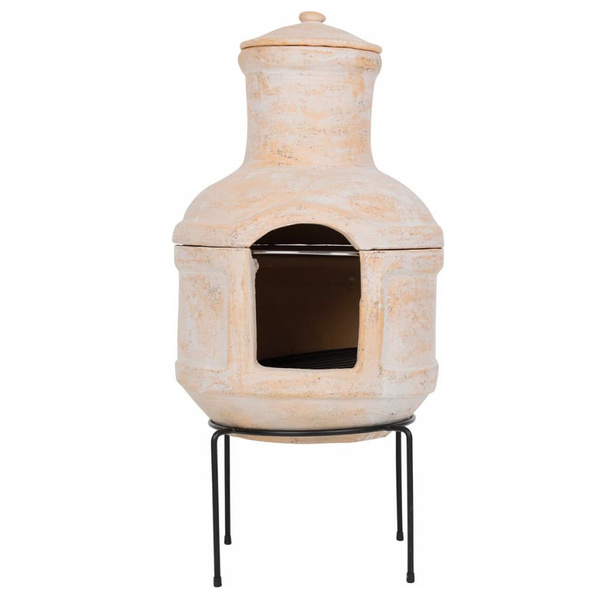 RedFire Lima garden fireplace with grill grate, straw-colored 86033 ...