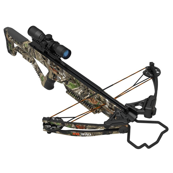 Barnett Wildgame XB370 370 FPS Compound Hunting Crossbow Kit, Elude ...