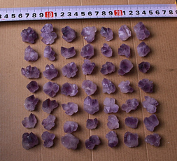 purplecrystal, crystalcluster, quartz, Minerals