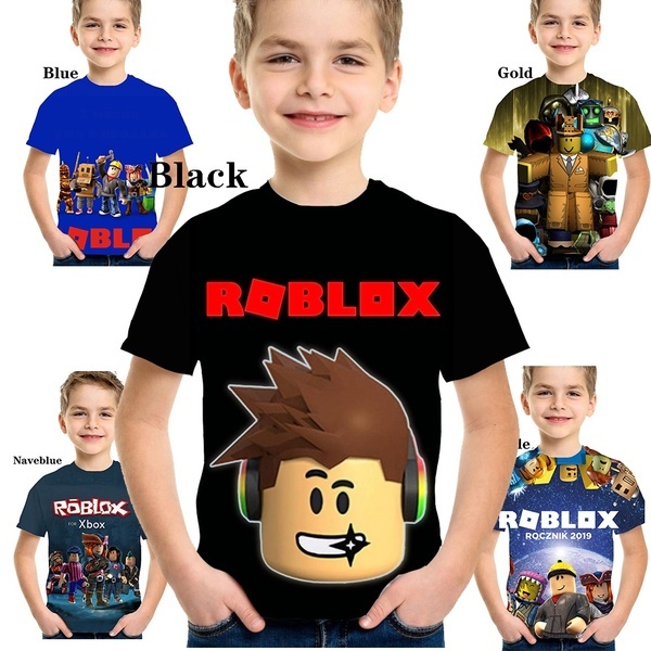 Fashion Kids T Shirt Roblox 3d Printed T Shirts Kids T Shirts Boys Girls T Shirts Funny Tees Wish - 2019 soft cute roblox game t shirt topsdenim shorts fashion new teenagers kids outfits girl clothing set jeans children clothes from zwz1188 1749