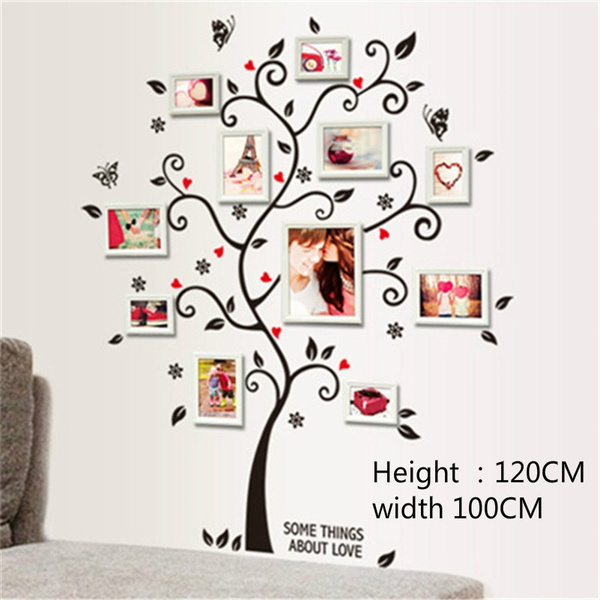 Large Family Love Tree Wall Art Tree Sticker DIY Wall Sticker Decal HIGH  QUALITY