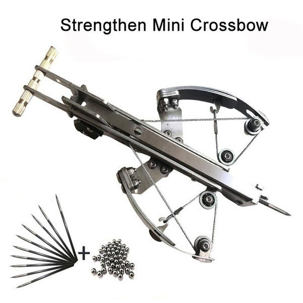 New Upgrade Style Mini Toys Gifts Powerful Mini Crossbow Stainless