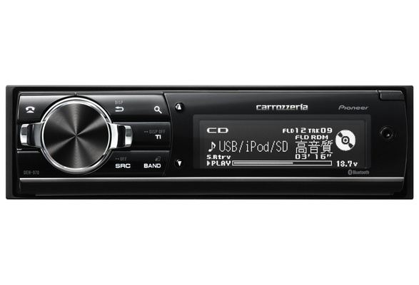 Carrozzeria (Pioneer) Car Audio DEH-970 1DIN CD / USB / Bluetooth 