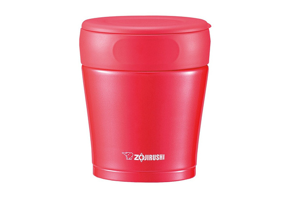 ZOJIRUSHI Stainless Steel Food Jar 260ml Cherry Red SW-GC26-RA