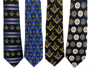 mens ties, masonic, Necktie, ties for men