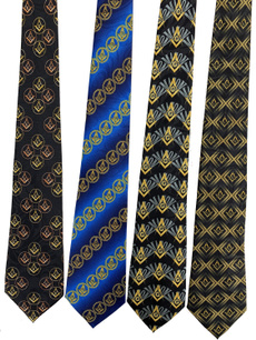 mens ties, masonic, Necktie, ties for men